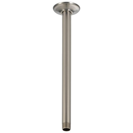 Delta U4998-CZ Duscharm Zur Deckenmontage - Edelstahl, 35,6 Cm Lang, Mit Flansch